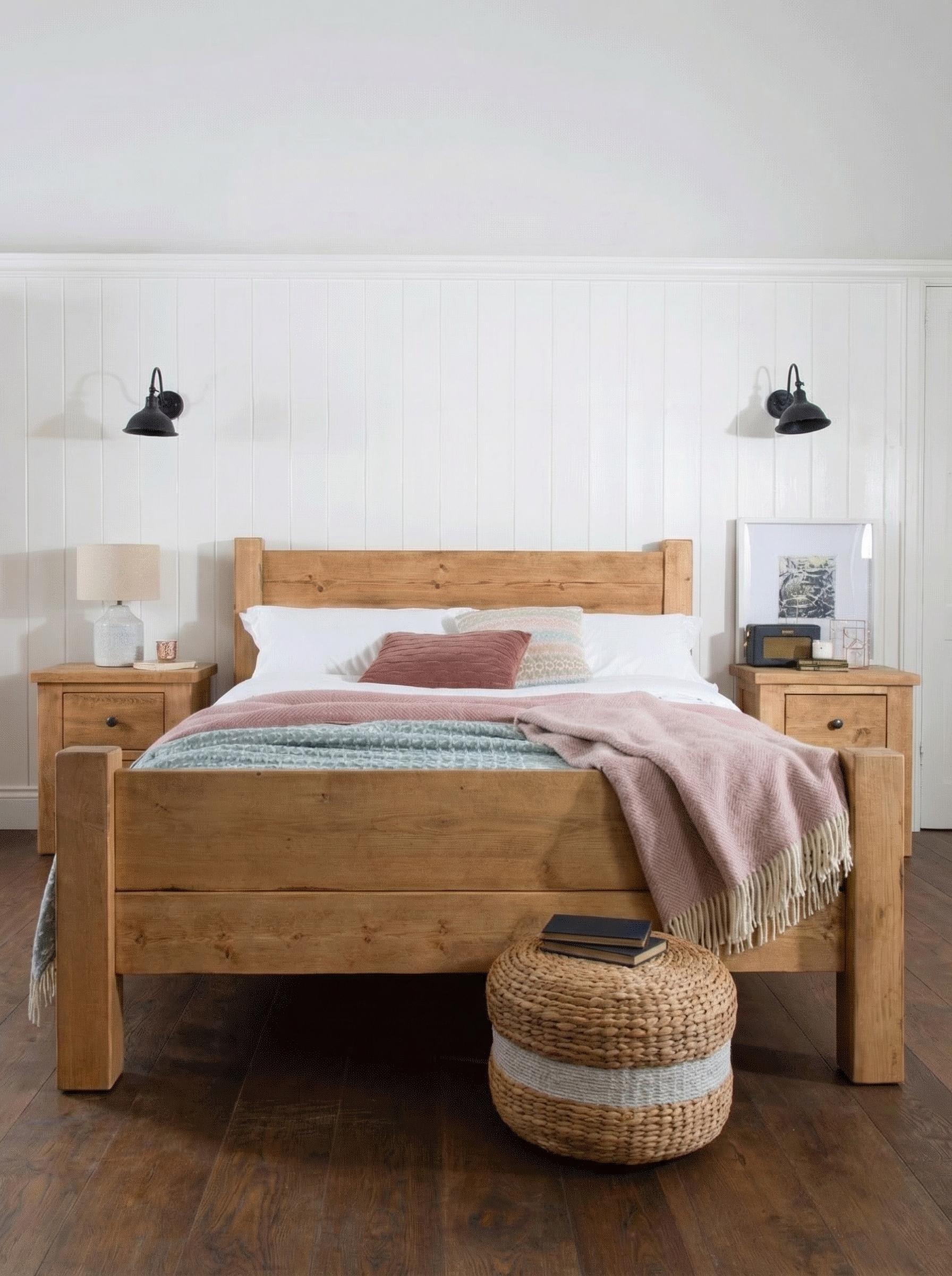 Coleridge Bed Frame With Footboard - Bed Frames