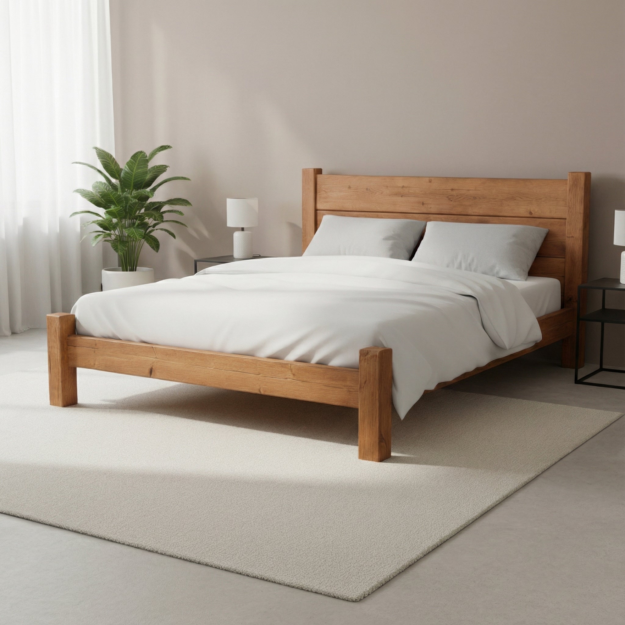 Coleridge Tall Headboard Bed Frame