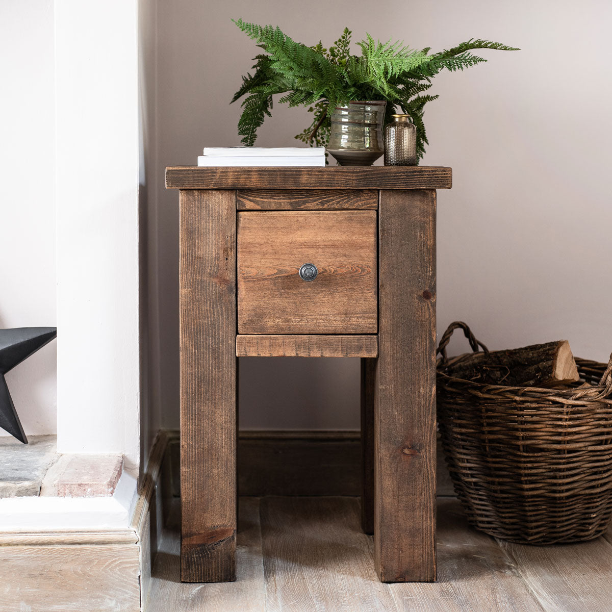 Coleridge Side Table with Drawer