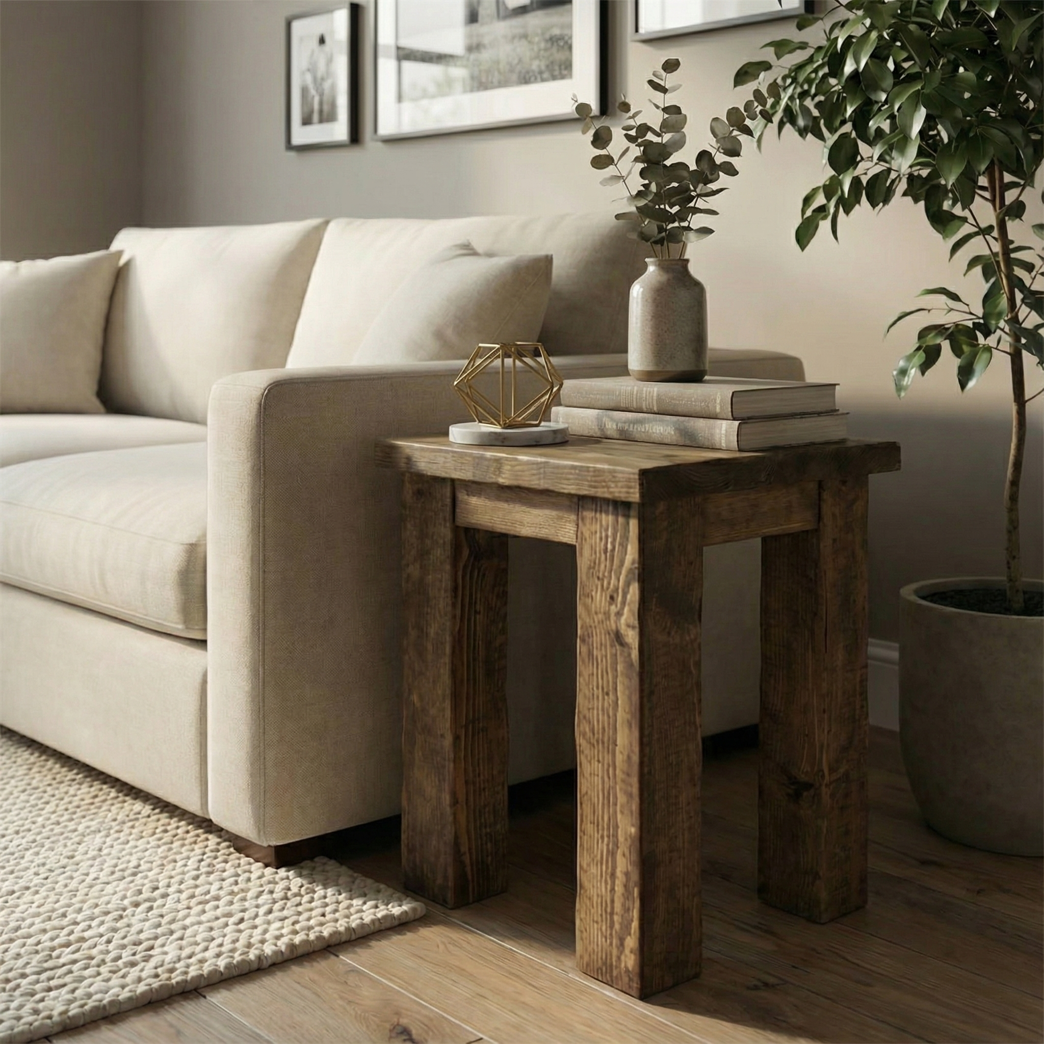 Coleridge Side Table Without Shelf