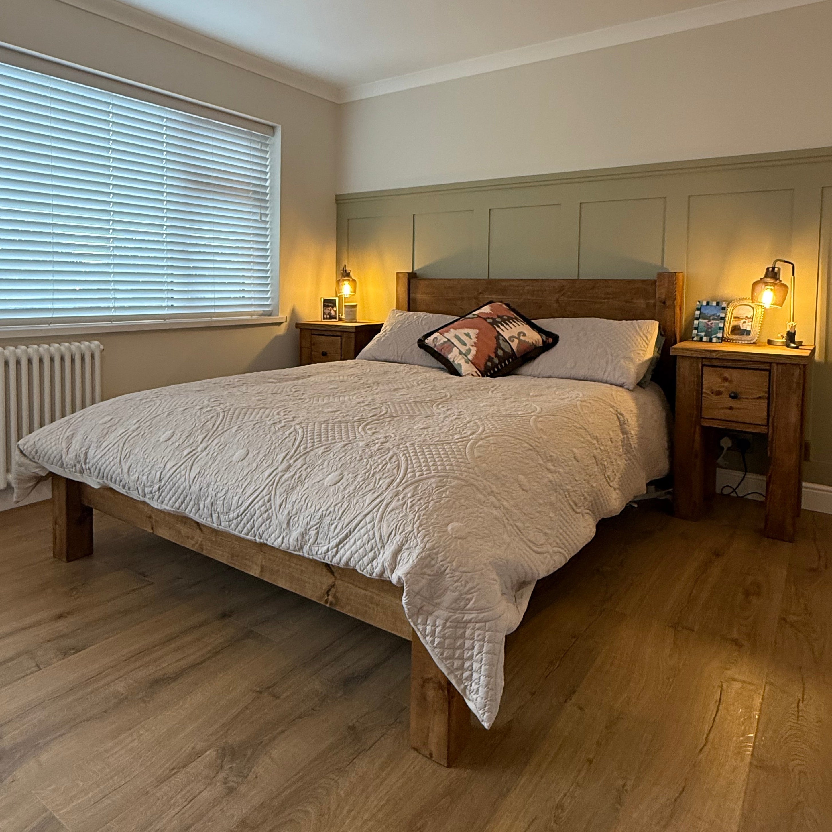 Coleridge Tall Headboard Bed Frame