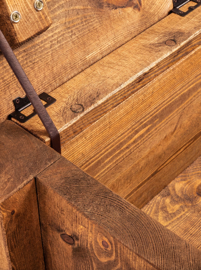 Coleridge Wooden Storage Chest - Blanket Boxes