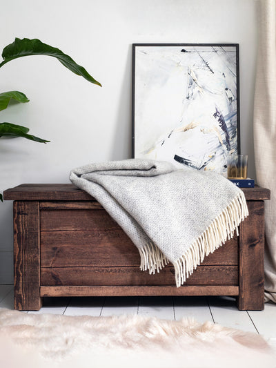 Coleridge Wooden Storage Chest - Blanket Boxes