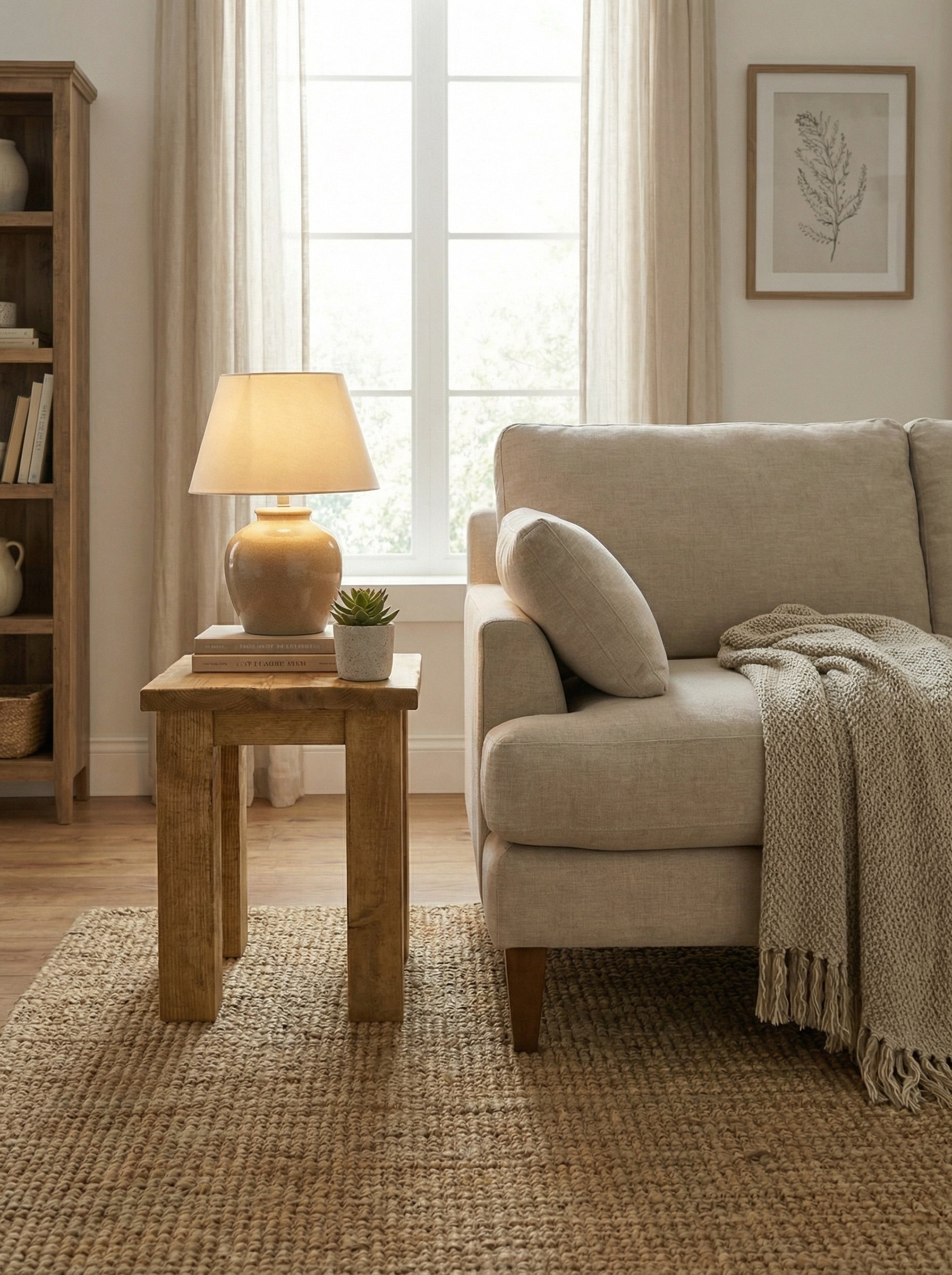 Coleridge Side Table Without Shelf - Side Tables