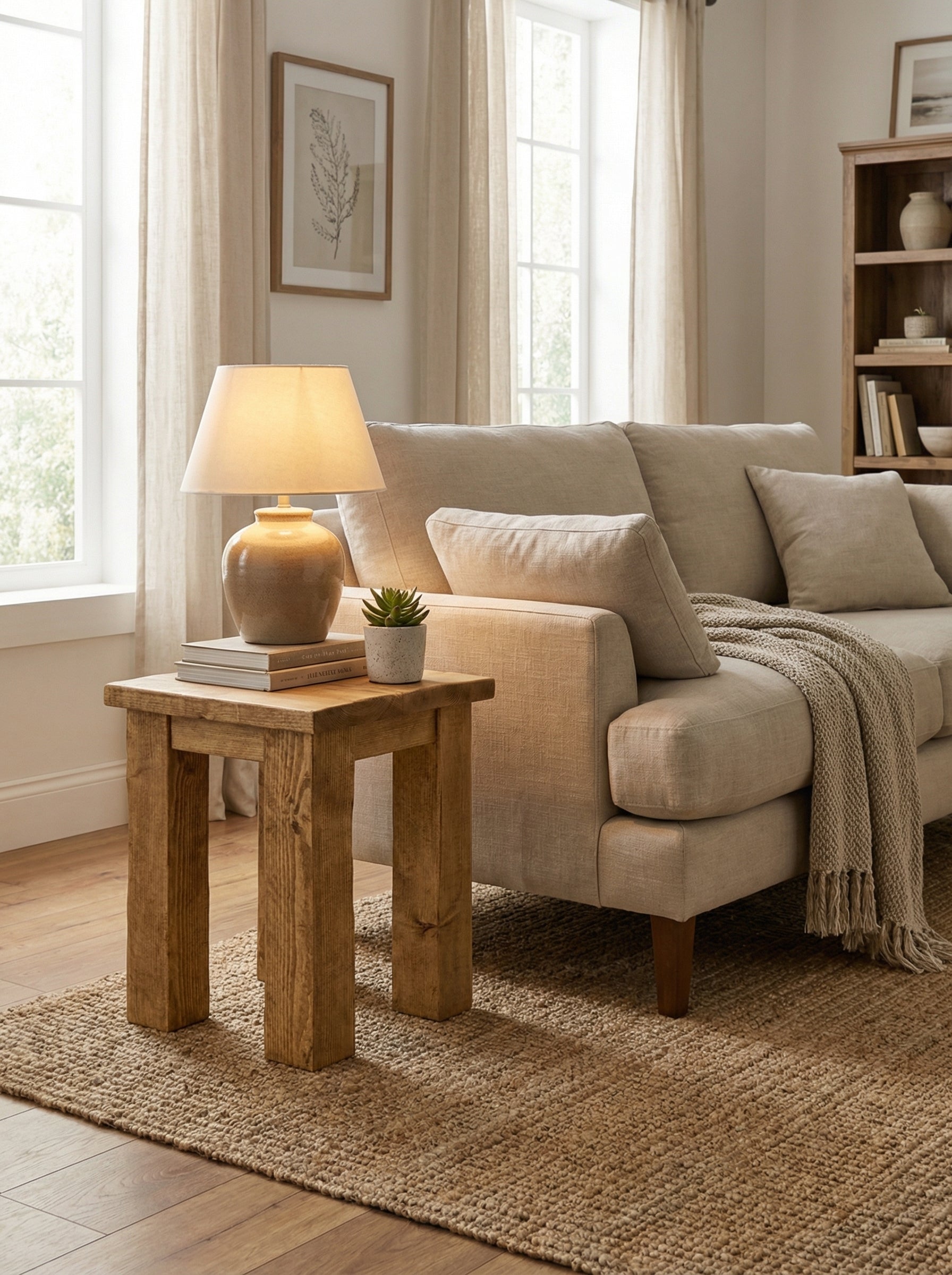 Coleridge Side Table Without Shelf - Side Tables