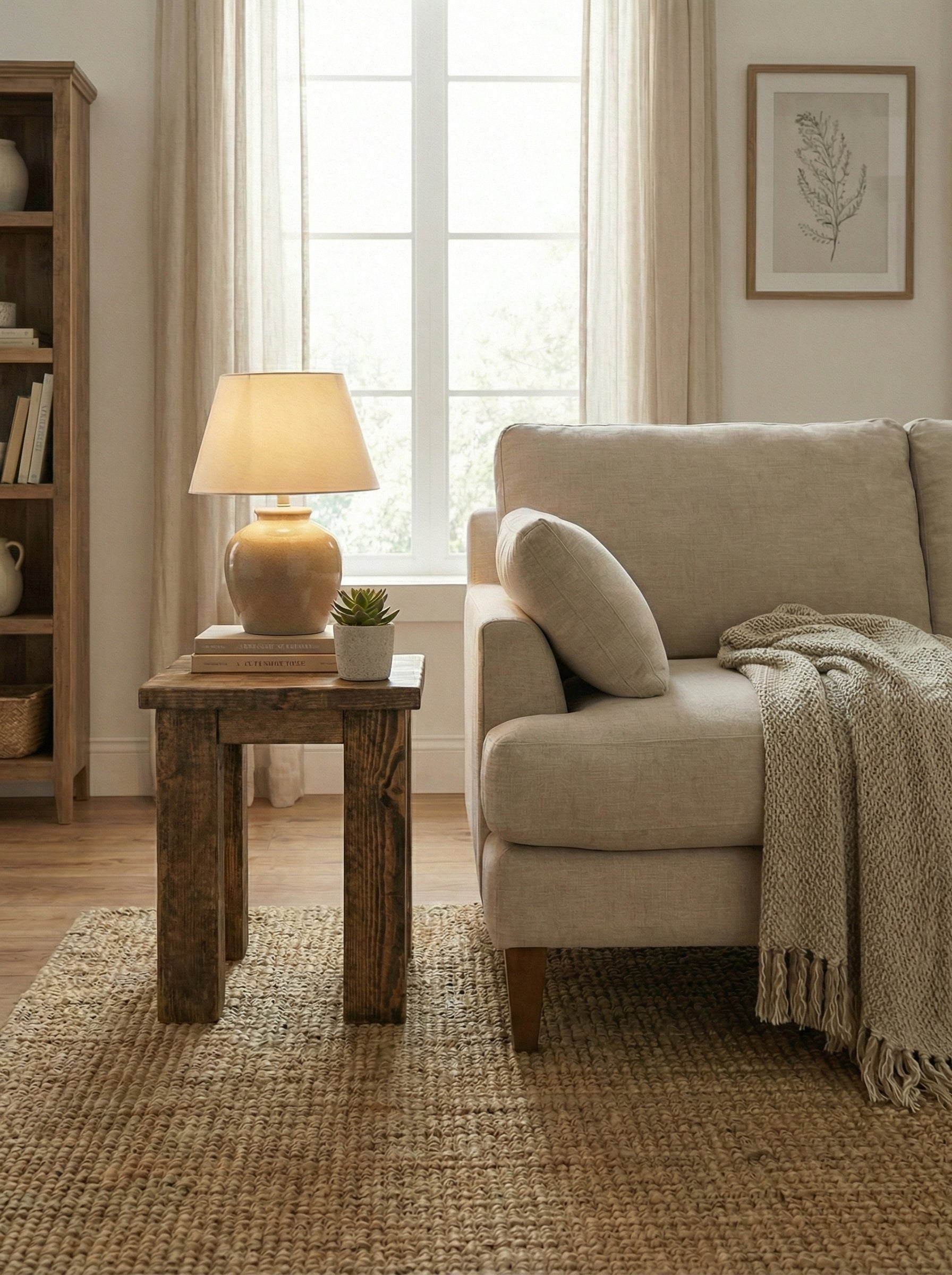 Coleridge Side Table Without Shelf - Side Tables