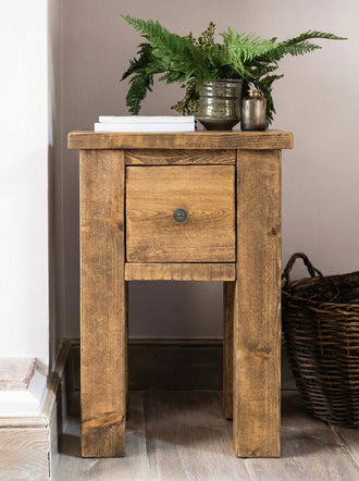 Coleridge Side Table with Drawer - Side Tables