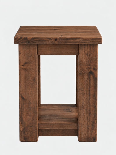 Coleridge Side Table With Shelf - Side Tables