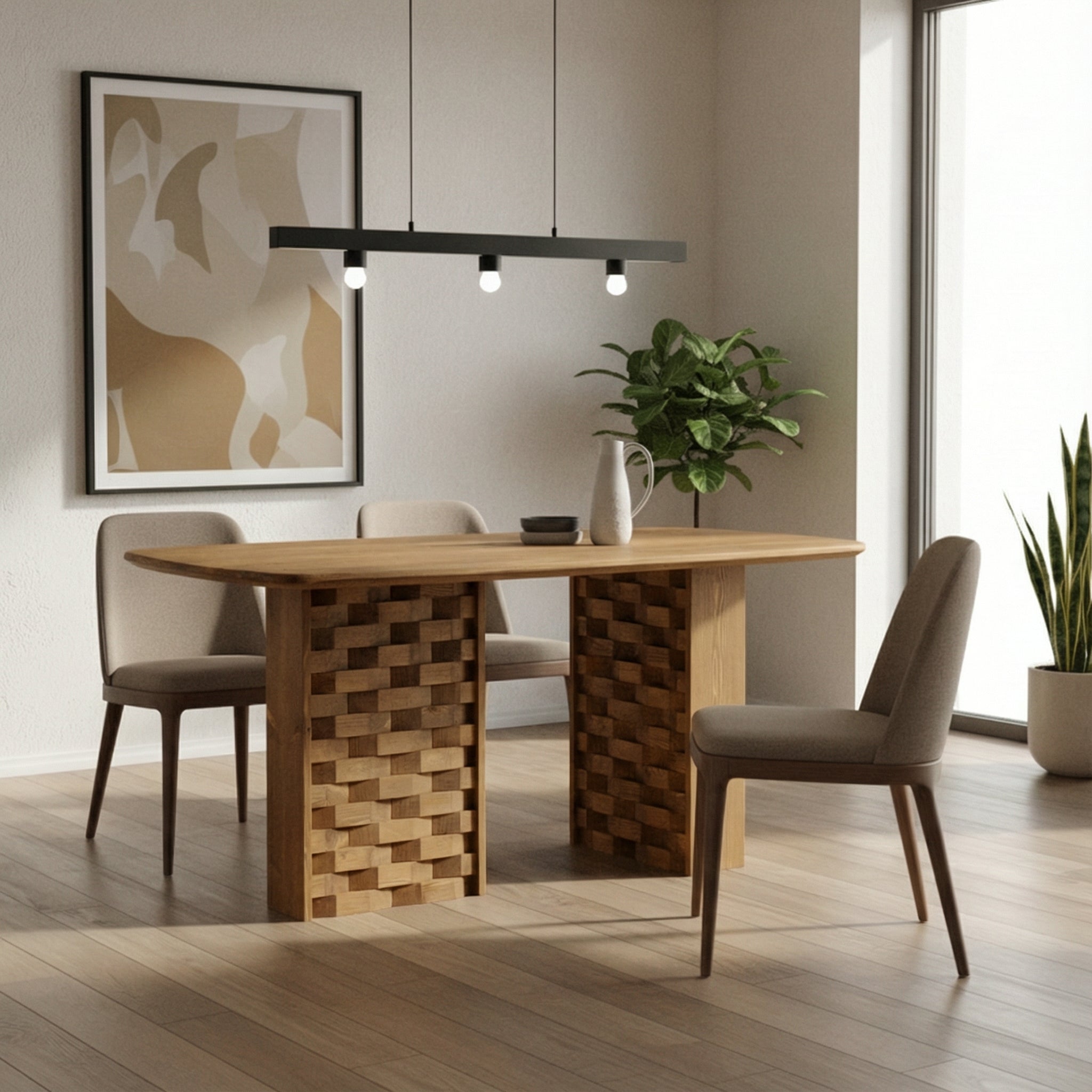 Corbridge Two Column Dining Table