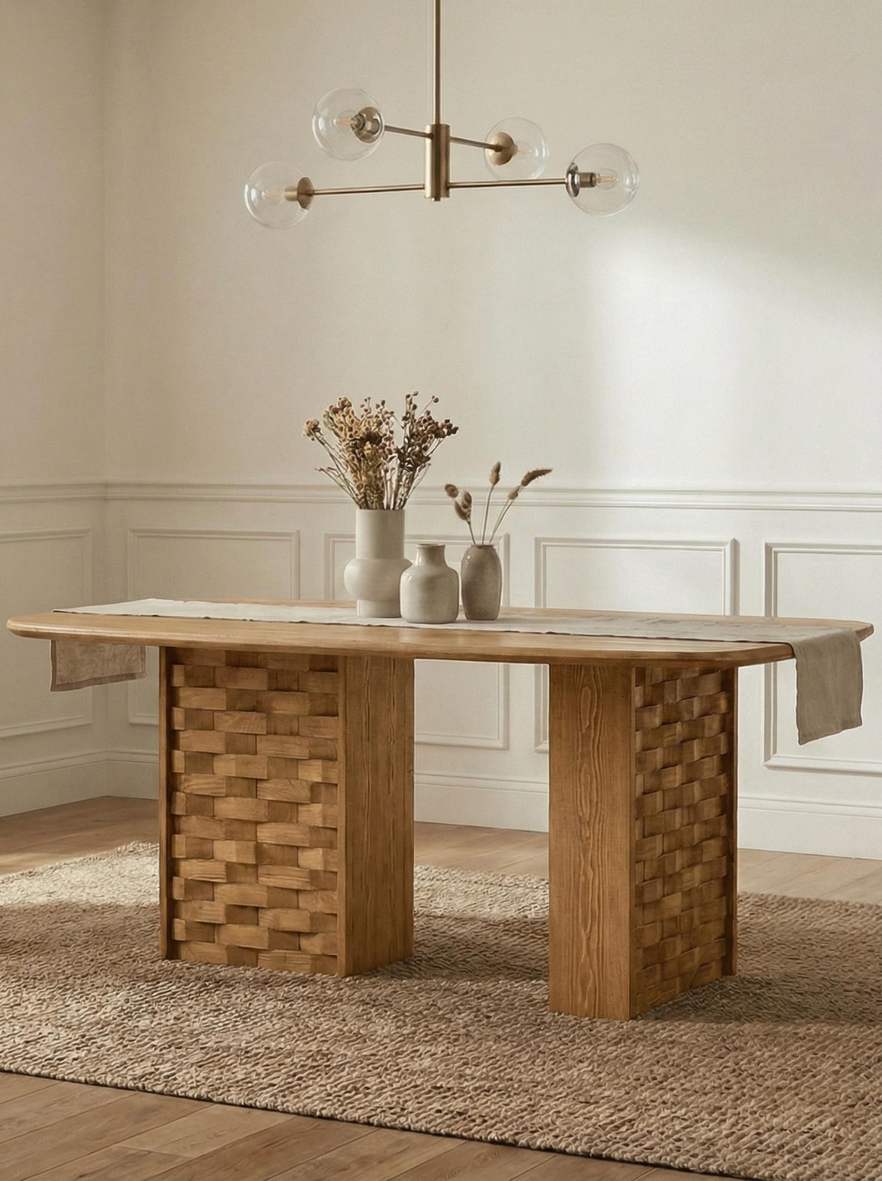 Corbridge Two Column Dining Table