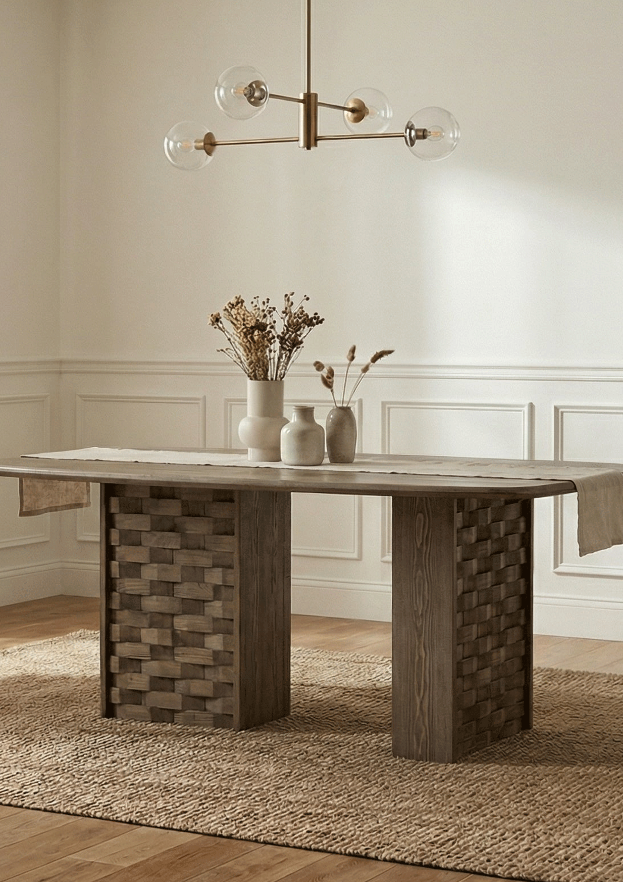 Corbridge Two Column Dining Table