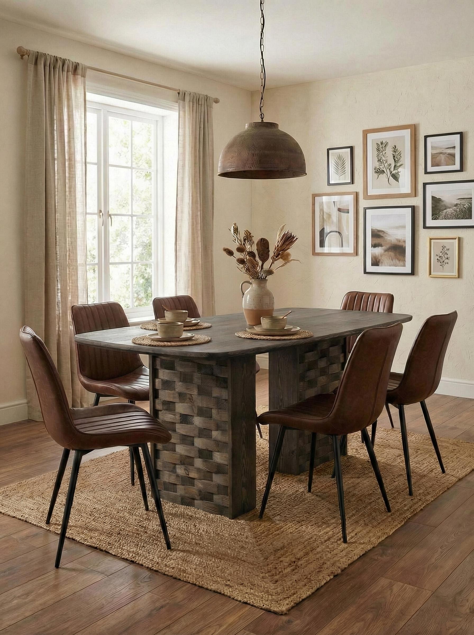 Corbridge Two Column Dining Table