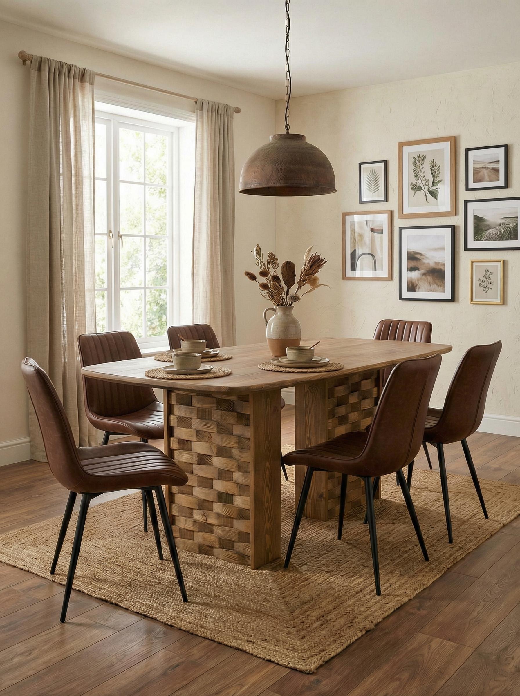 Corbridge Two Column Dining Table