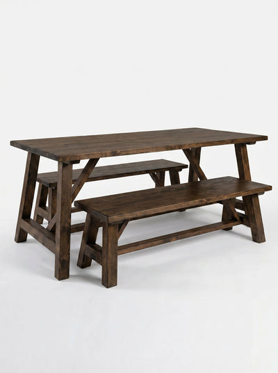 Amble Dining Table and Benches - Dining Table and Benches Sets