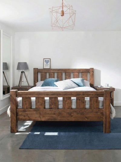 Derwent Bed Frame With Footboard - Bed Frames