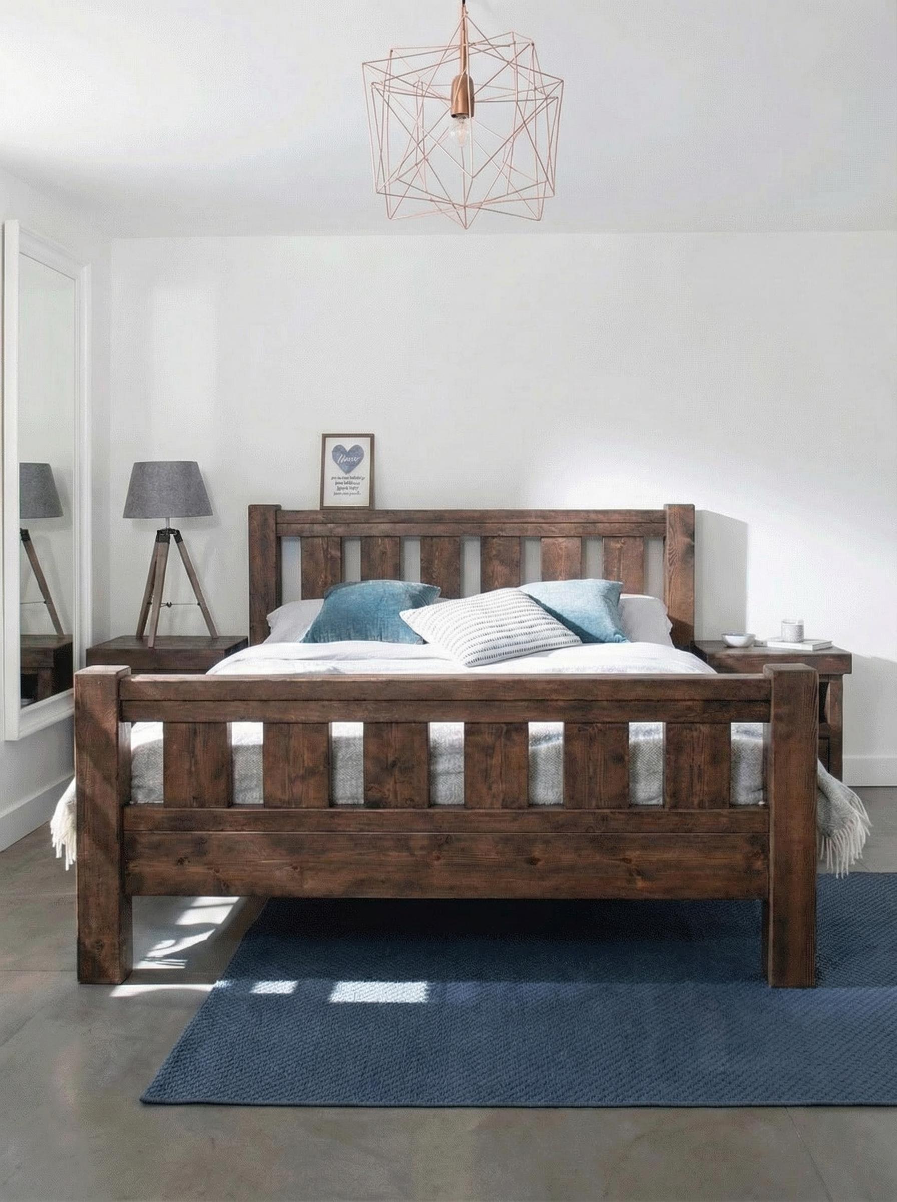 Derwent Bed Frame With Footboard - Bed Frames