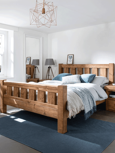 Derwent Bed Frame With Footboard - Bed Frames