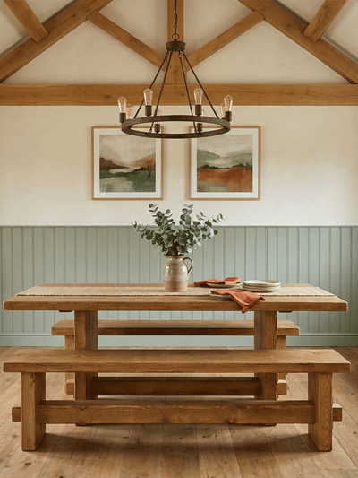 Derwent Dining Table and Benches - Dining Table and Benches Sets