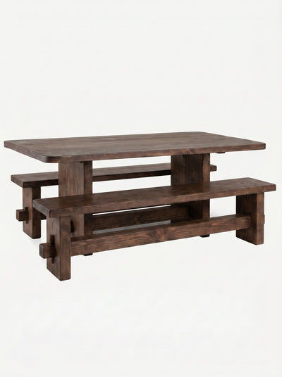 Derwent Dining Table and Benches - Dining Table and Benches Sets