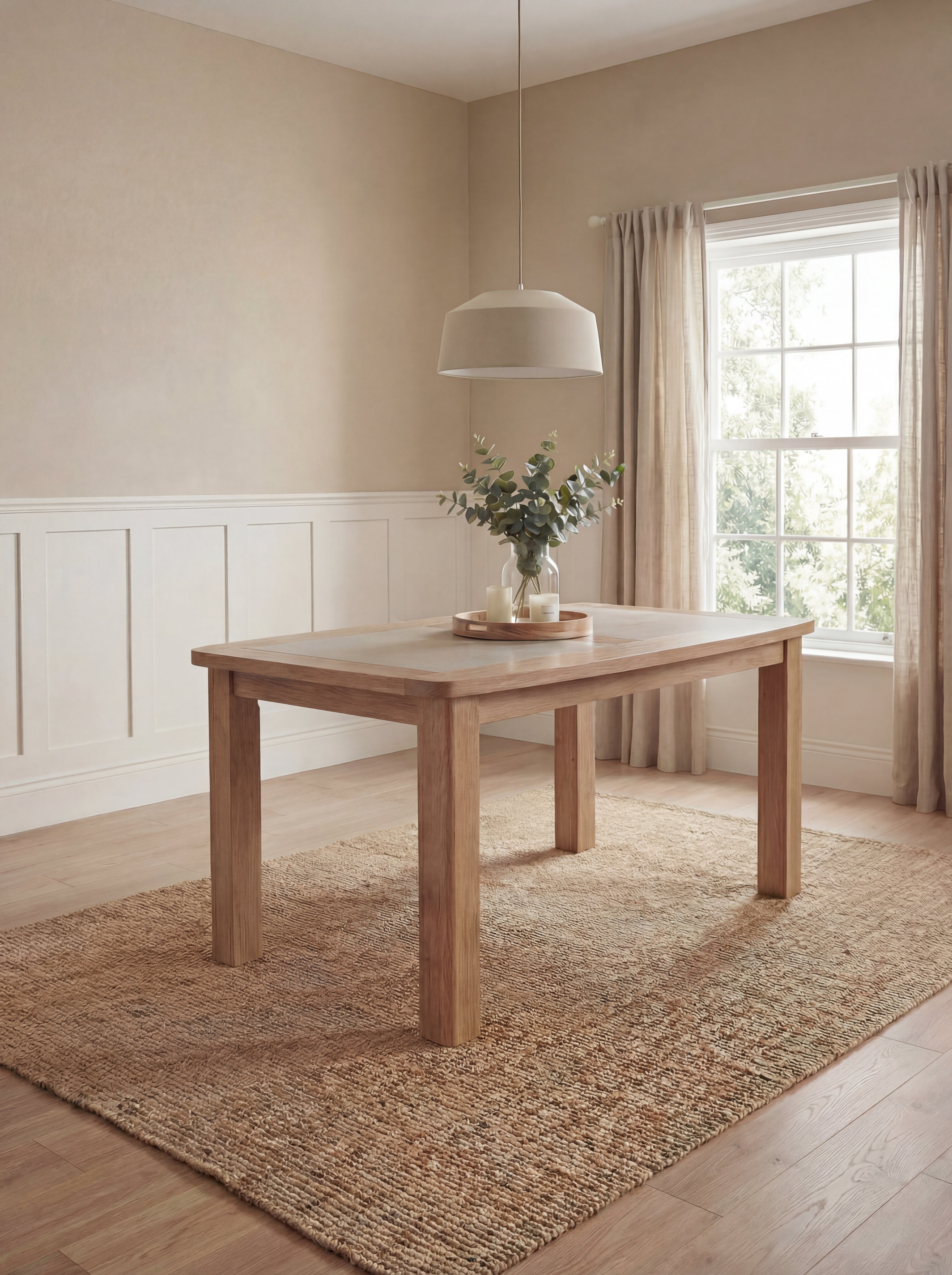 Doxford Oak Dining Table