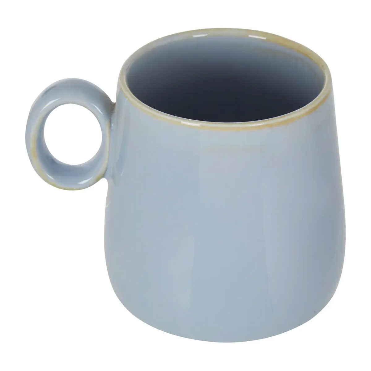 Dusky Blue Porcelain Mug - Tableware & Entertaining