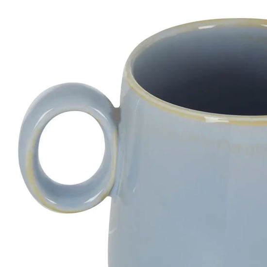 Dusky Blue Porcelain Mug - Tableware & Entertaining