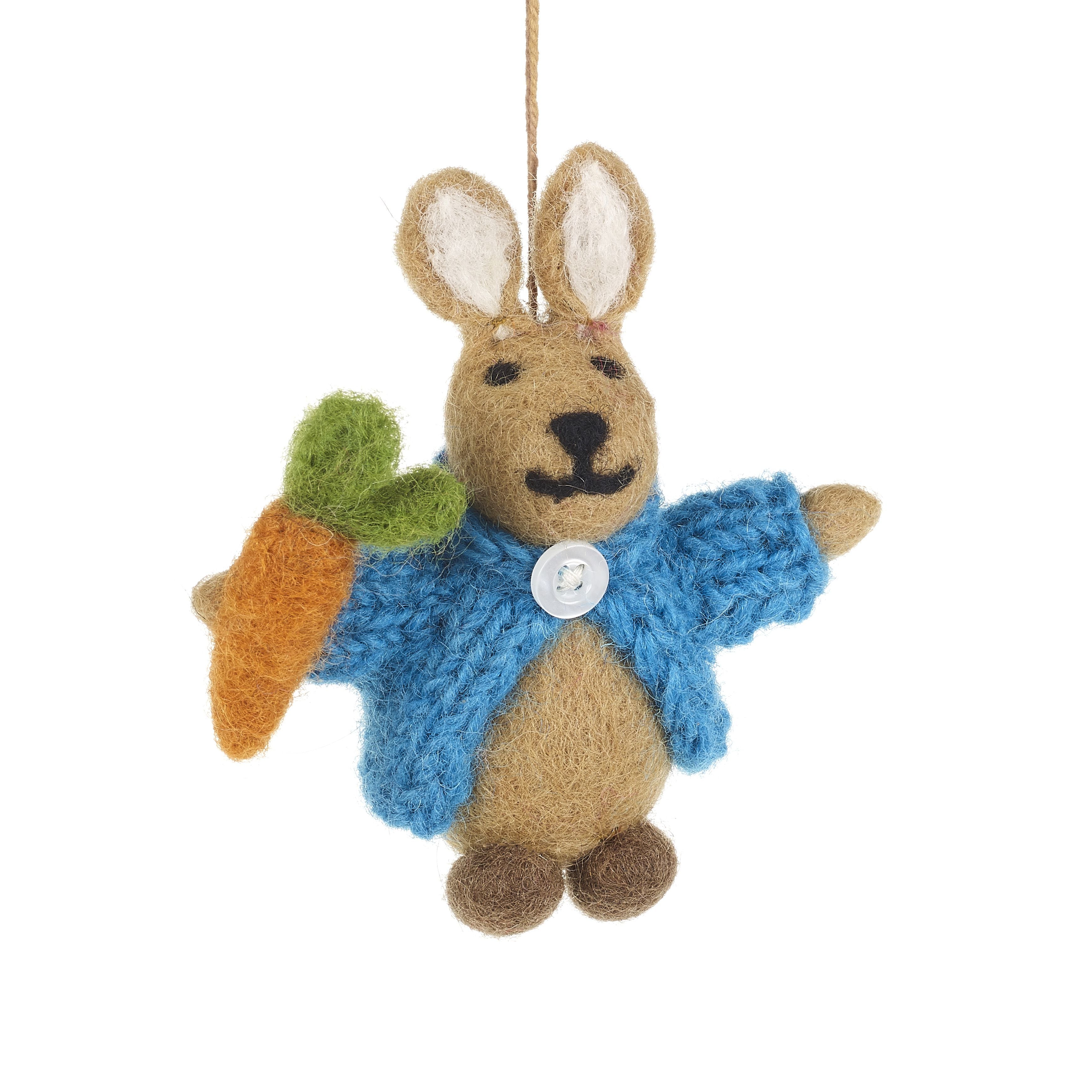 Felted Wool Easter Bunny - Easter