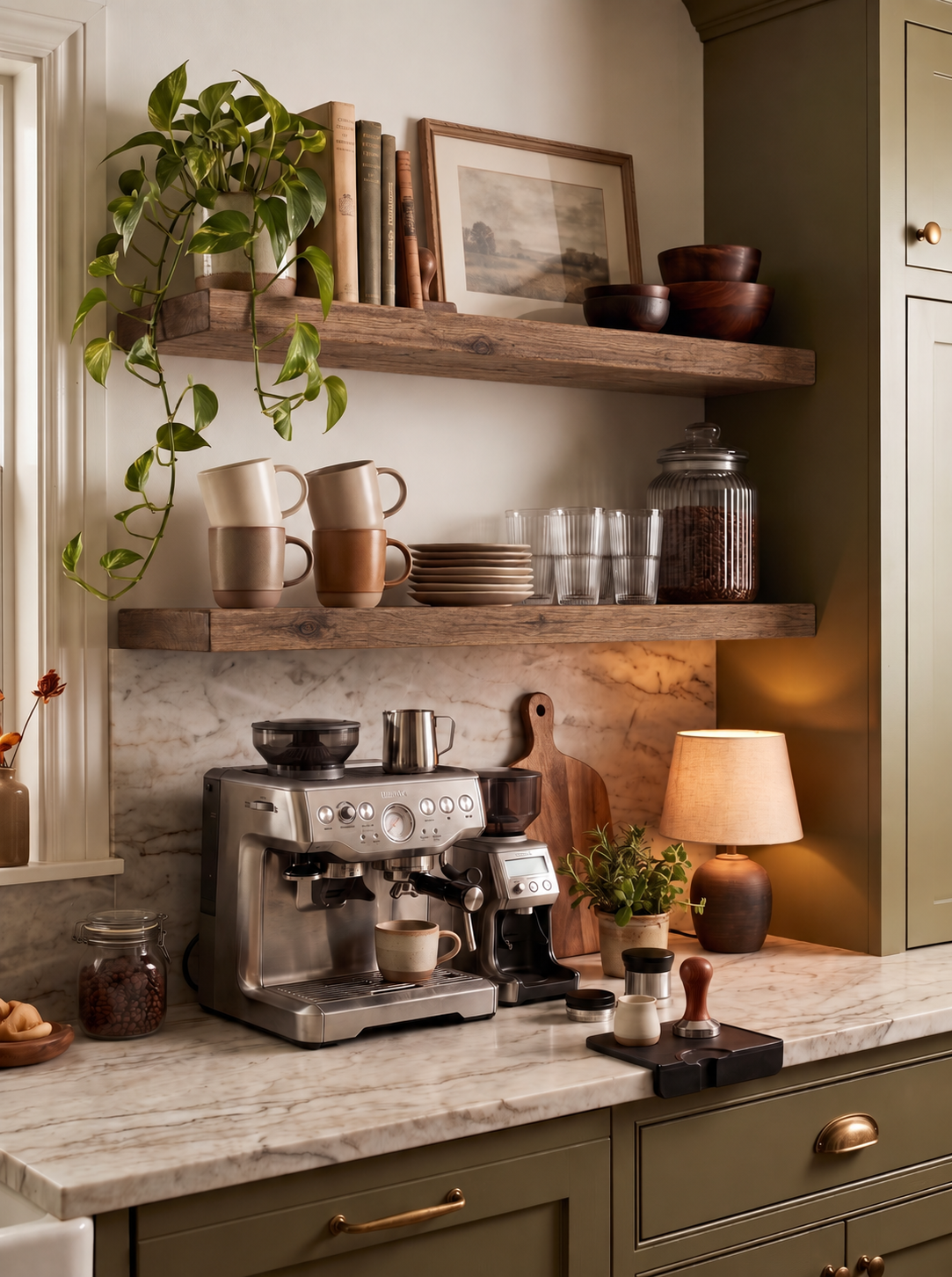 Rustic Floating Shelf - 22cm x 4.5cm