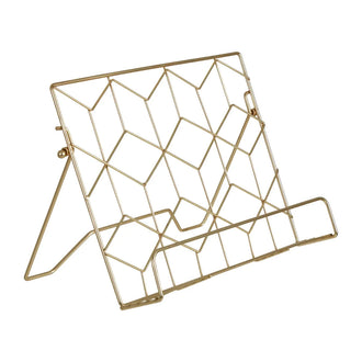 Gold Metal Cook Book Stand - Kitchenware