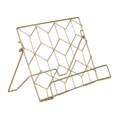 Gold Metal Cook Book Stand - Kitchenware