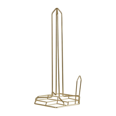 Gold Metal Kitchen Roll Holder - Kitchenware