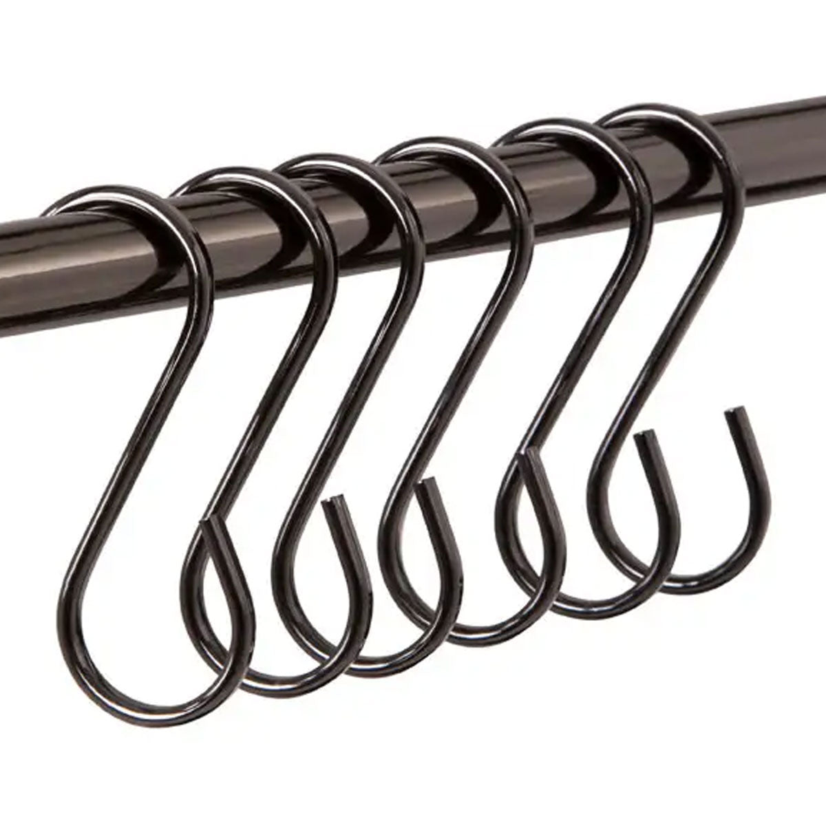 Gunmetal Hanging Hooks - Set Of 10 - Kitchenware