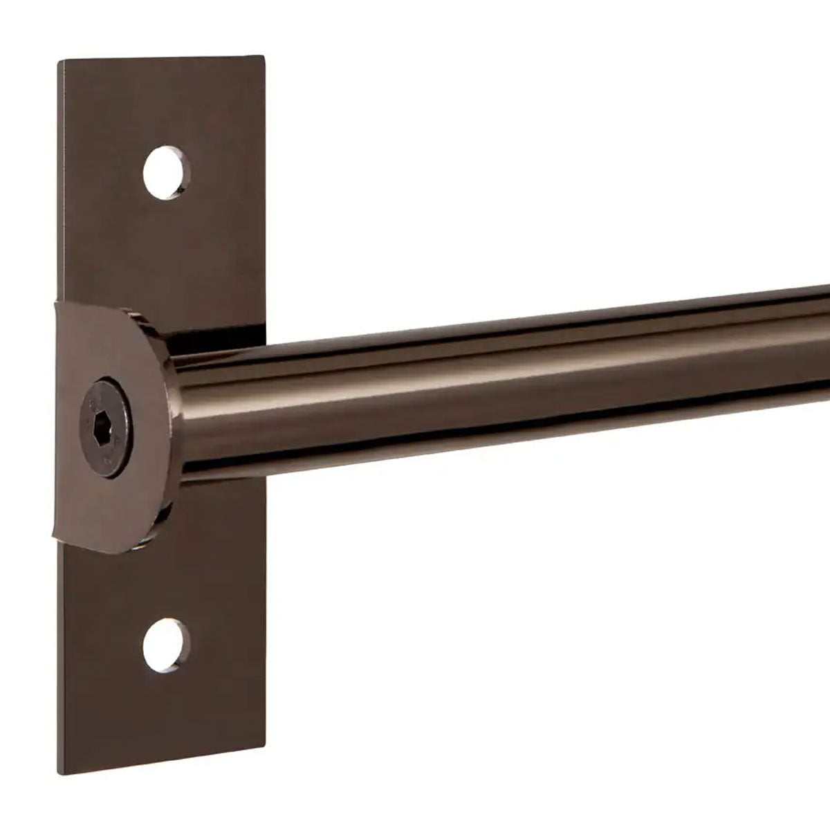 Gunmetal Hanging Rail - Coat Hooks & Hall Storage