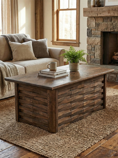 Haverton Column Coffee Table With Storage