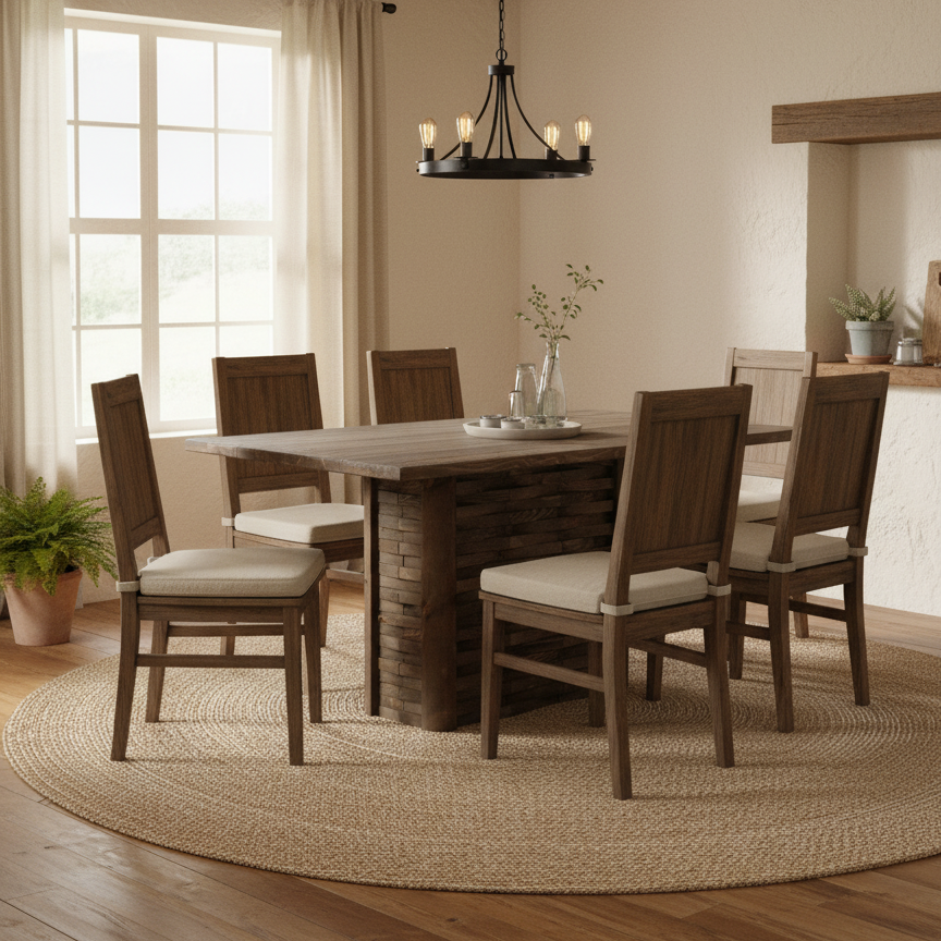 Haverton Column Dining Table