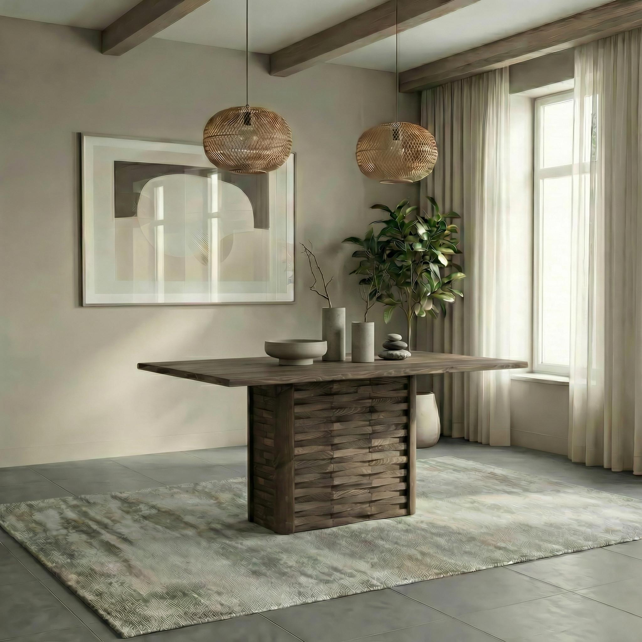 Haverton Column Dining Table