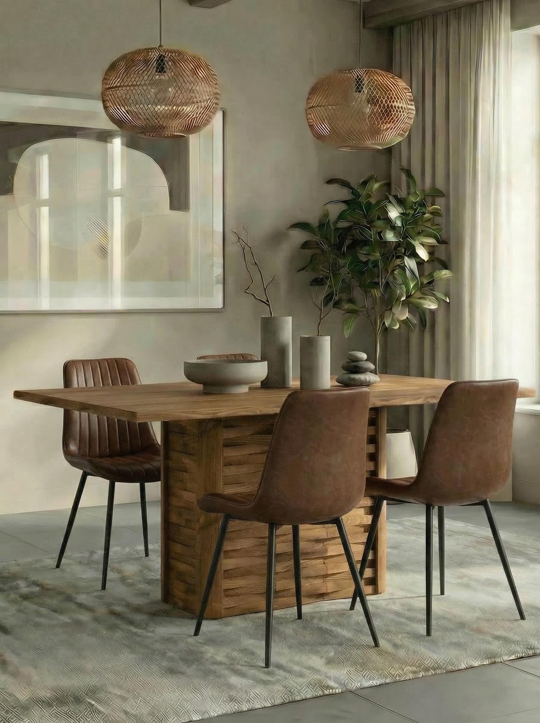 Haverton Column Dining Table