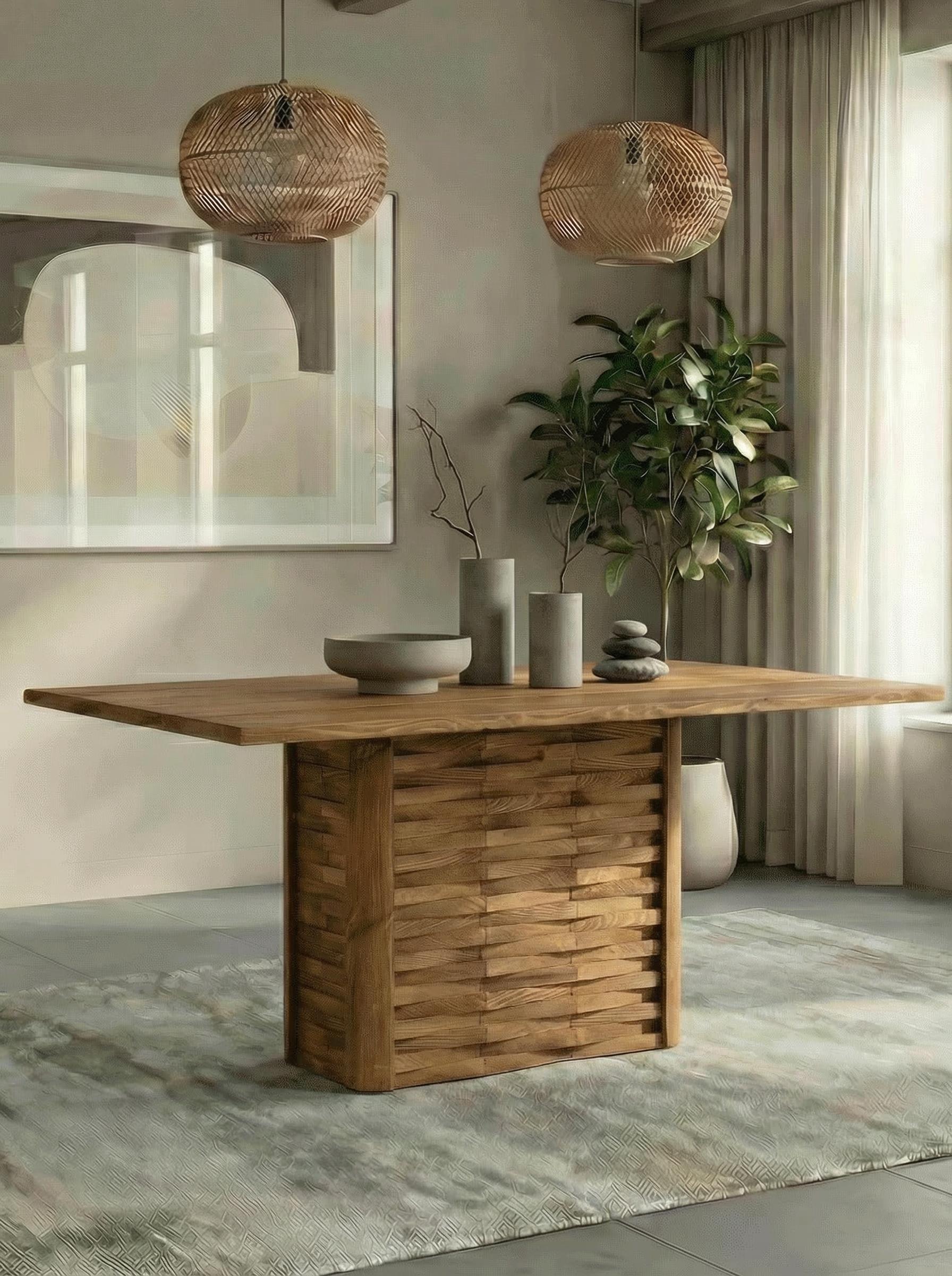 Haverton Column Dining Table