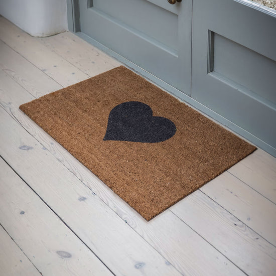 Heart Valentine Doormat - Large - Door Stops, Door Signs & Door Mats