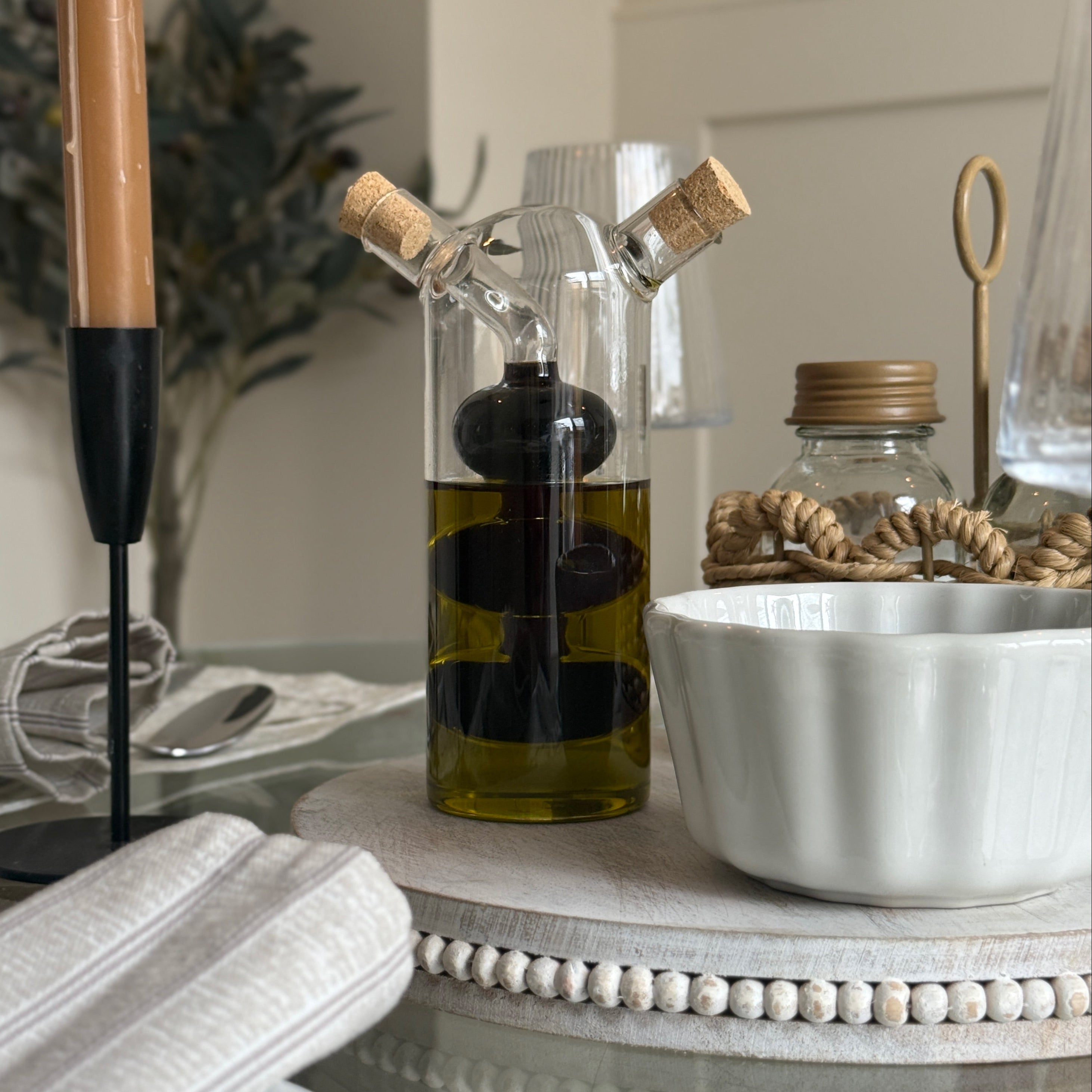 Glass Cruet Bottle