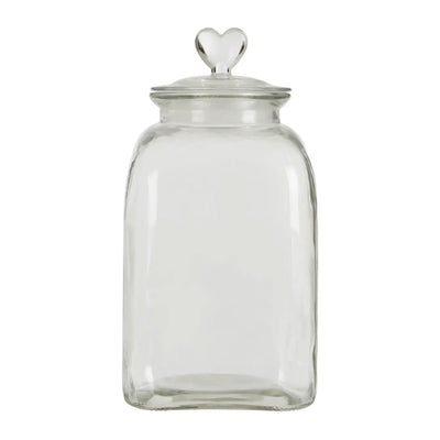 Loves Me Glass Storage Jar - Large - Storage