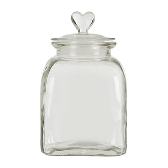 Loves Me Glass Storage Jar - Medium - Storage