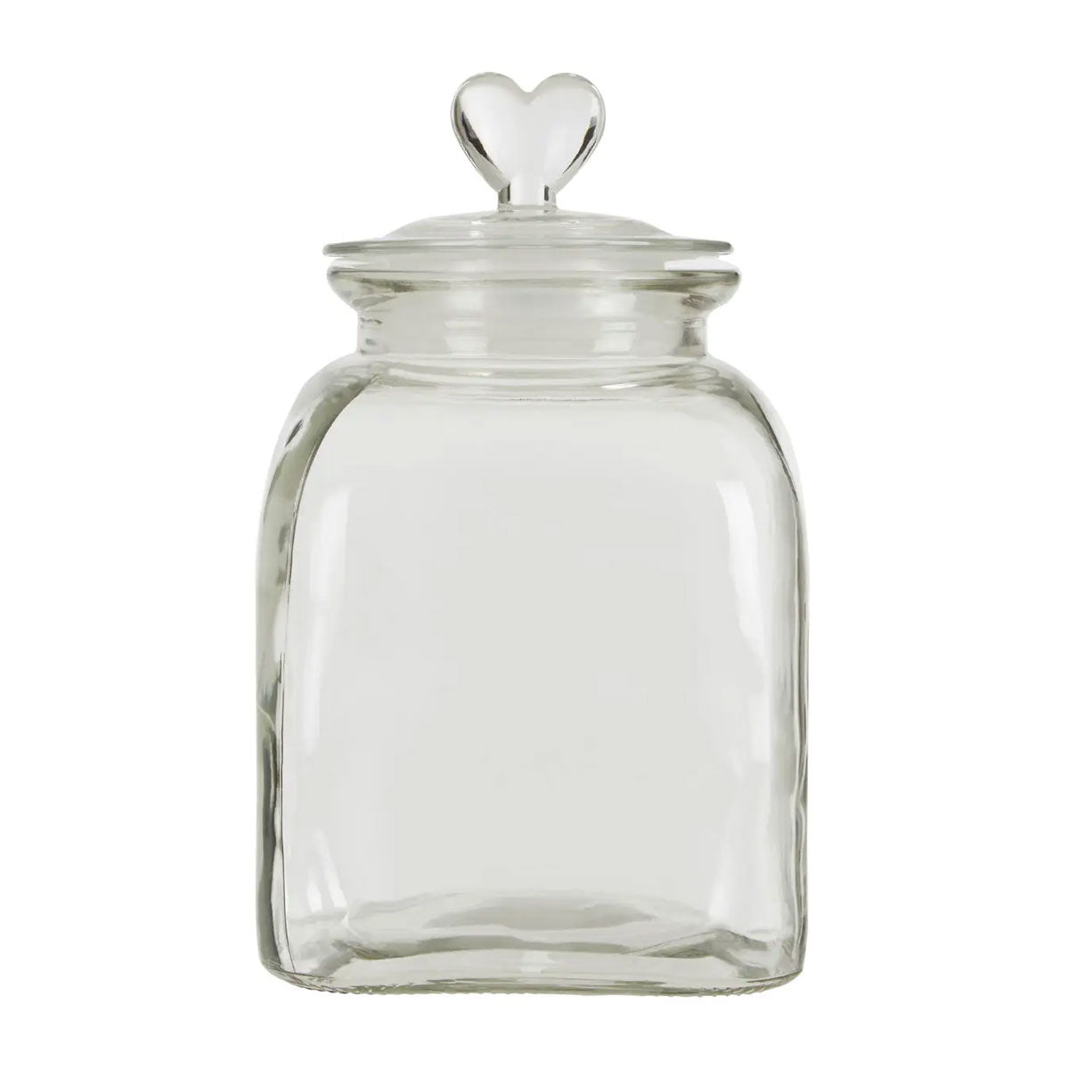 Loves Me Glass Storage Jar - Medium