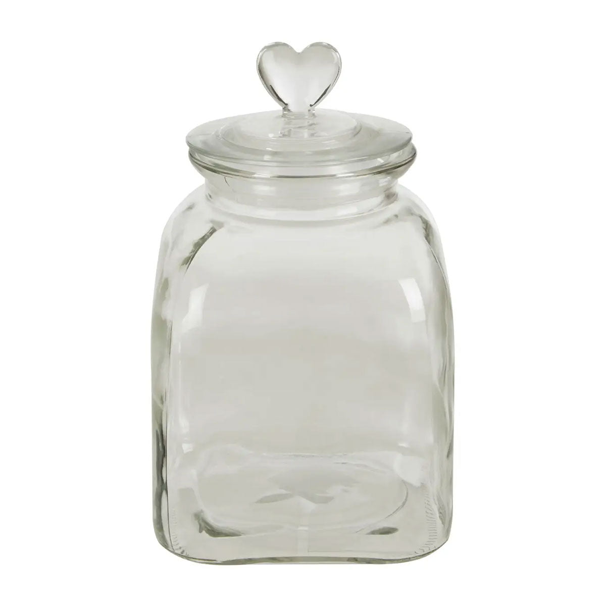 Loves Me Glass Storage Jar - Medium