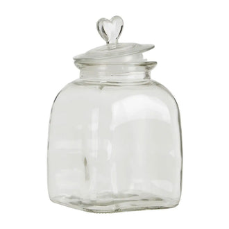 Loves Me Glass Storage Jar - Medium - Storage