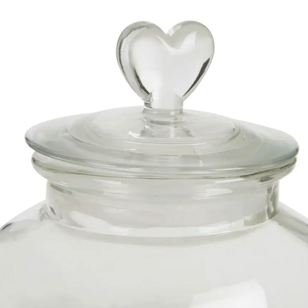 Loves Me Glass Storage Jar - Medium