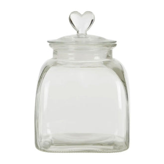 Loves Me Glass Storage Jar - Small - Storage