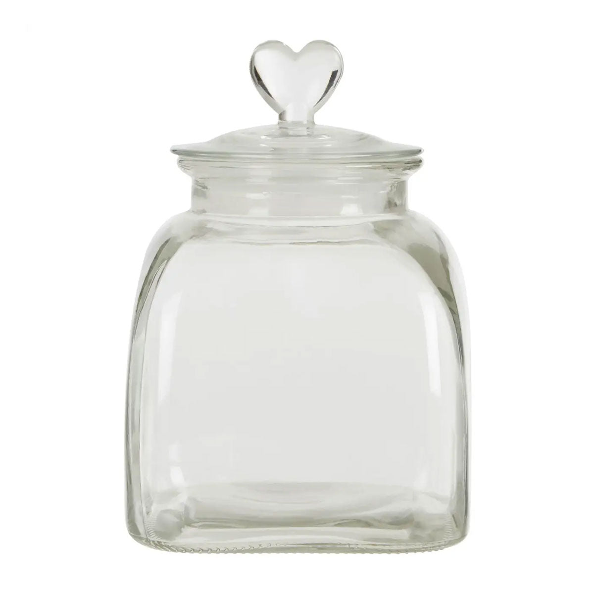 Loves Me Glass Storage Jar - Small