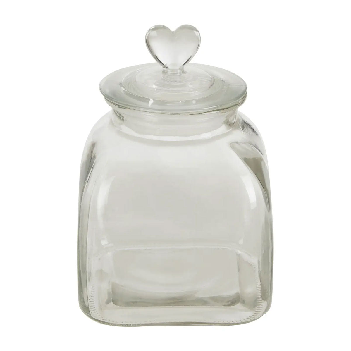 Loves Me Glass Storage Jar - Small