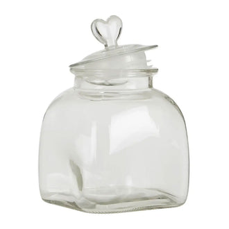 Loves Me Glass Storage Jar - Small - Storage